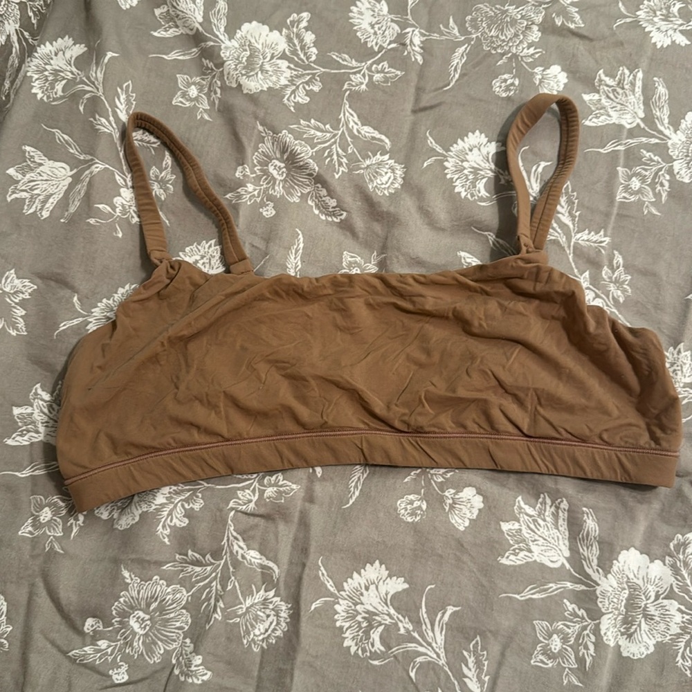 Skim triangle bralette size xl